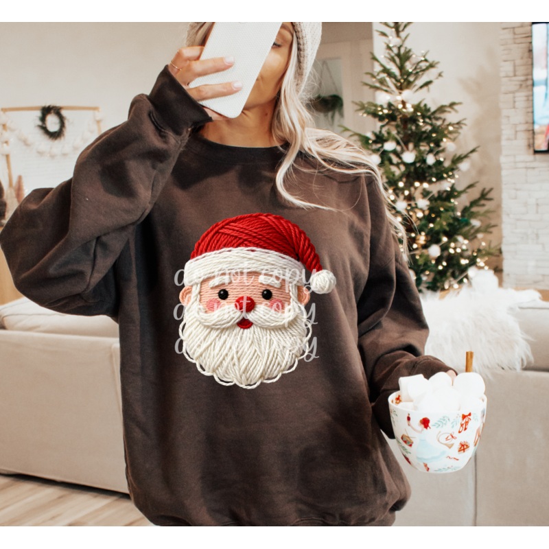 TWO OF A KIND SANTA|Pocket 4″(3.57in x 4.00in)|Infant 6″(5.35in x 6.00in)|Toddler 7″(6.24in x 7.00in)|Youth 8.5″(7.58in x 8.50in)|Adult 11″(9.81in x 11.00in)|Adult 12″(10.70in x 12.00in)|Oversized 15″ MAX(13.37in x 15.00in)