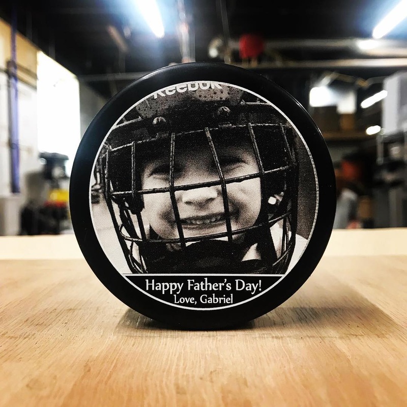 Photo Hockey Puck | Team or Player Photo