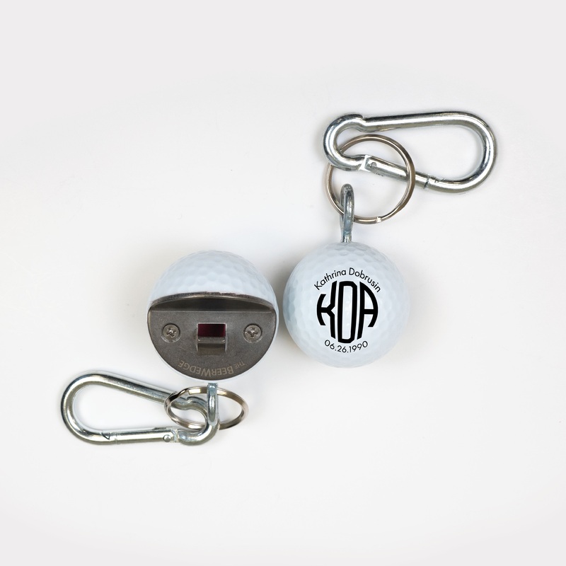 Monogram, Name, and Birthday Circle Design, The Beer Wedge