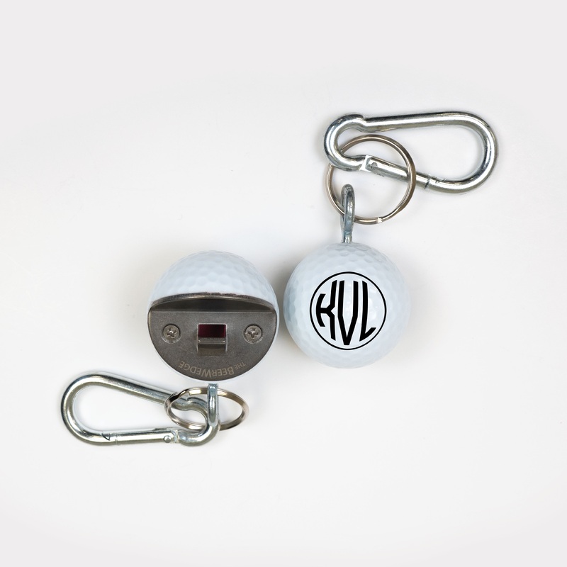 Monogram Outline Circle Design, The Beer Wedge