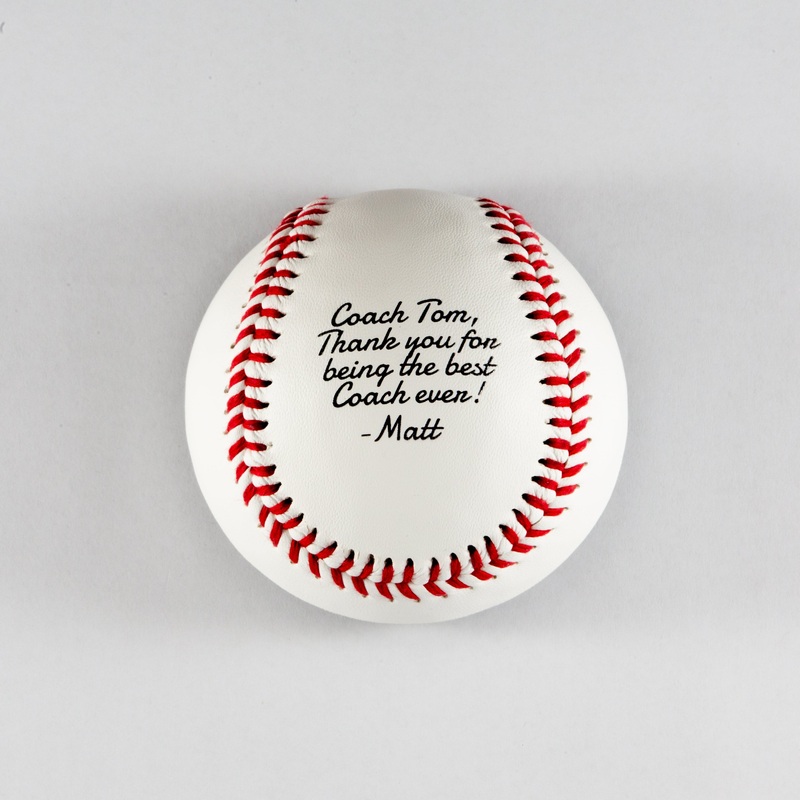 Personal Message, Printed Baseball
