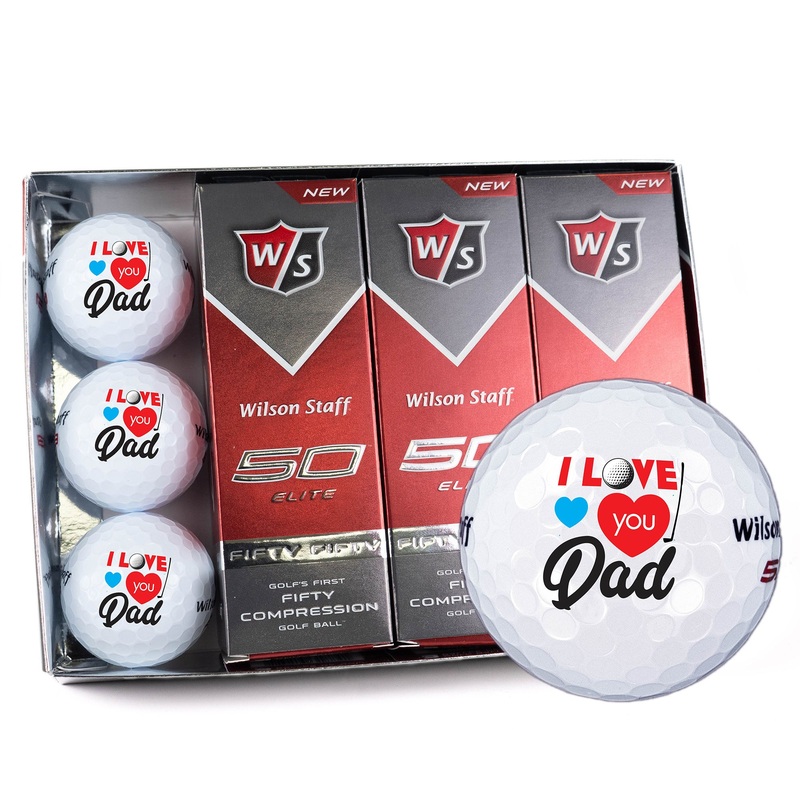 Printed Golf Balls, Dad & Father’s Day Gifts