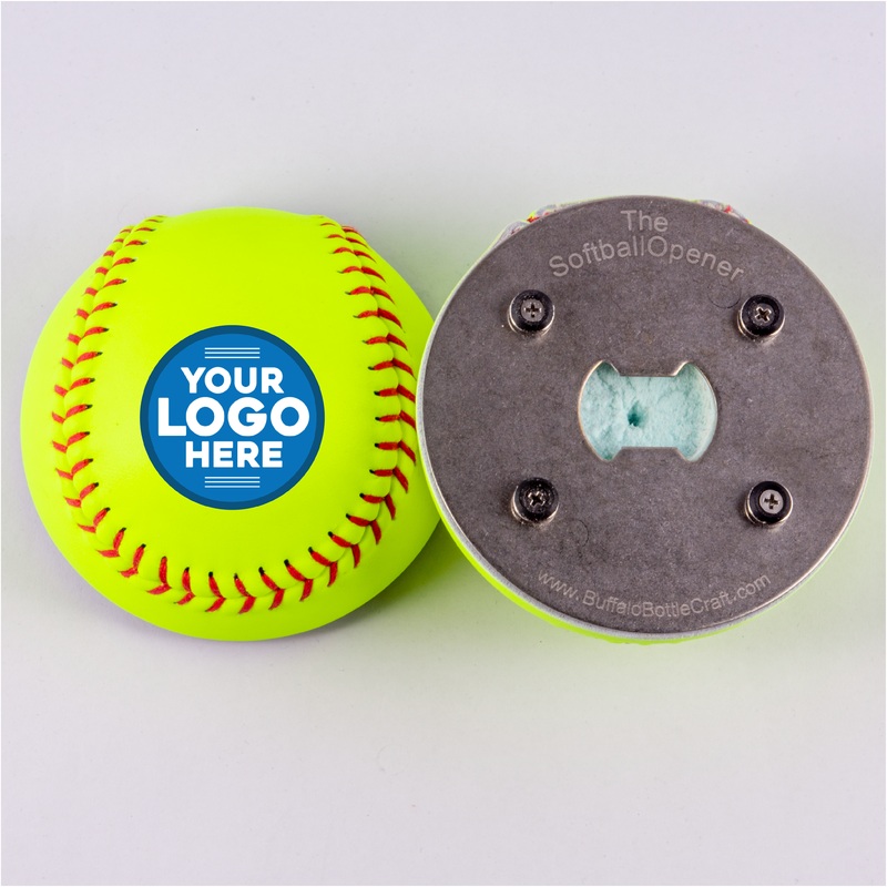 Softball Opener with Custom Logo