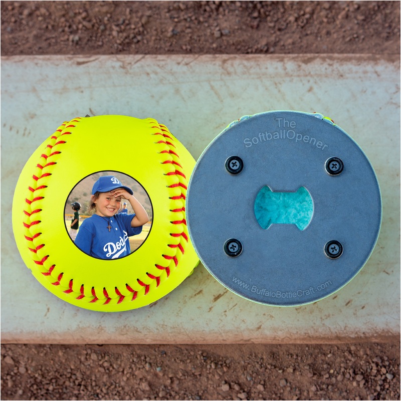 Softball Opener with Custom Photo
