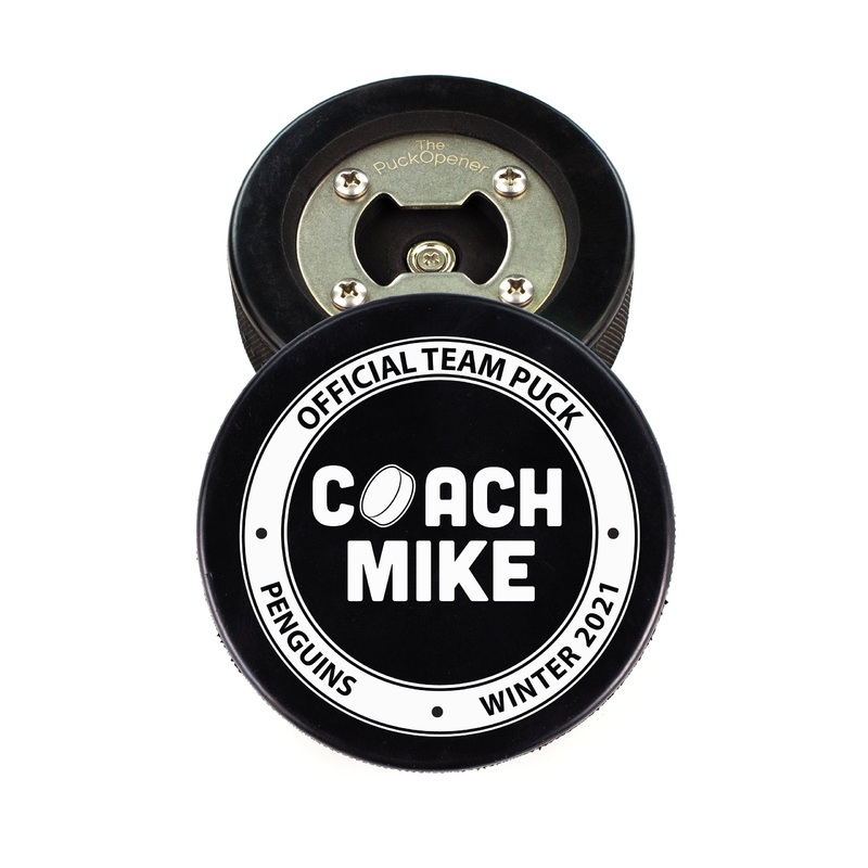 Official Team Puck, Coach Personalization, The PuckOpener