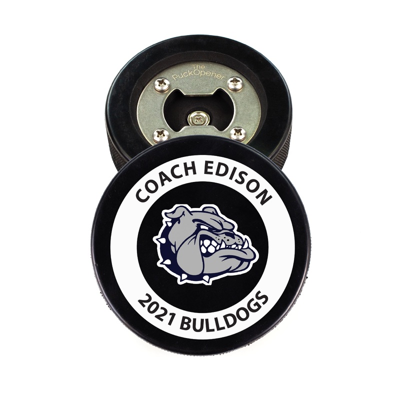 Outline Circle Team Logo, The PuckOpener