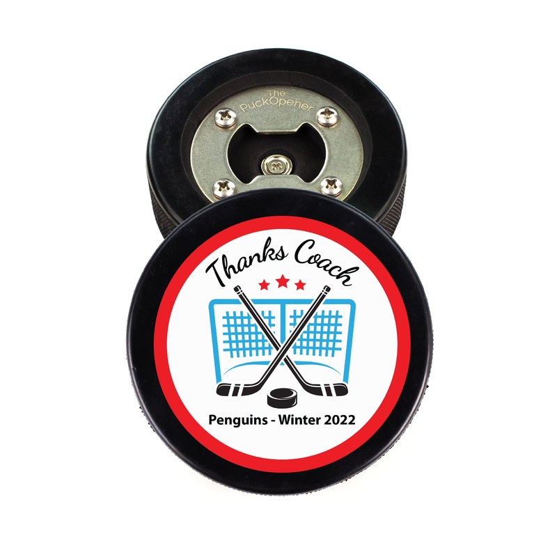Thanks Coach Personalization, The PuckOpener