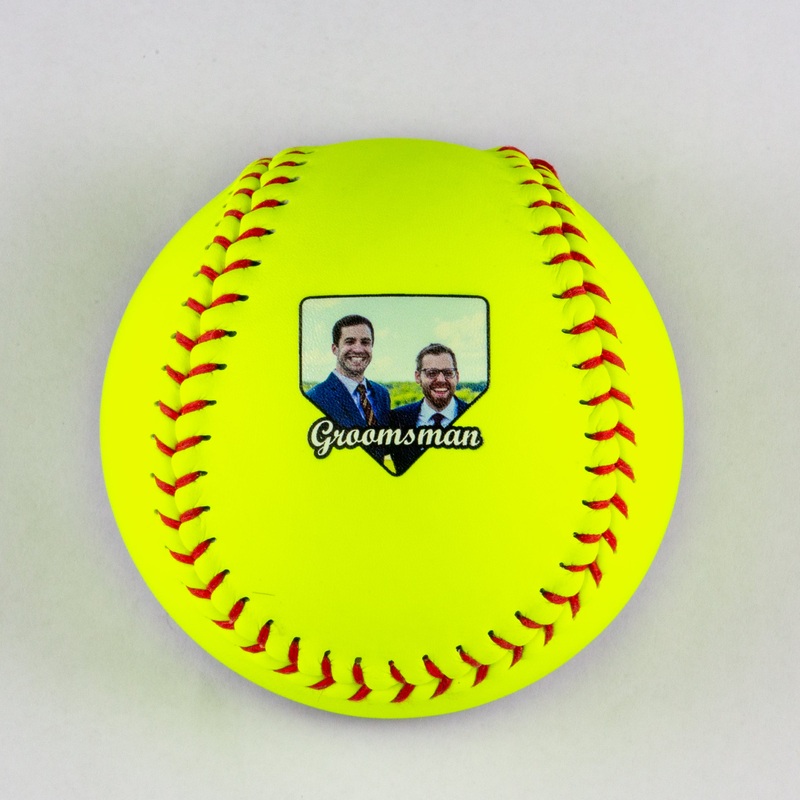 Homeplate Wedding Photo, The Softball Opener