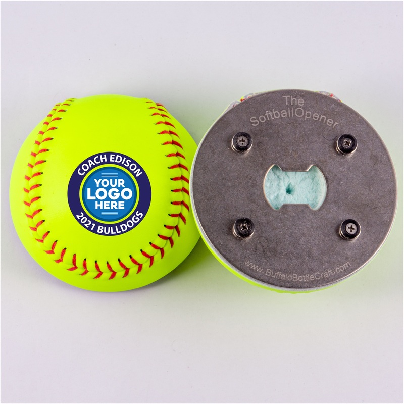 Outline Circle Logo, The Softball Opener