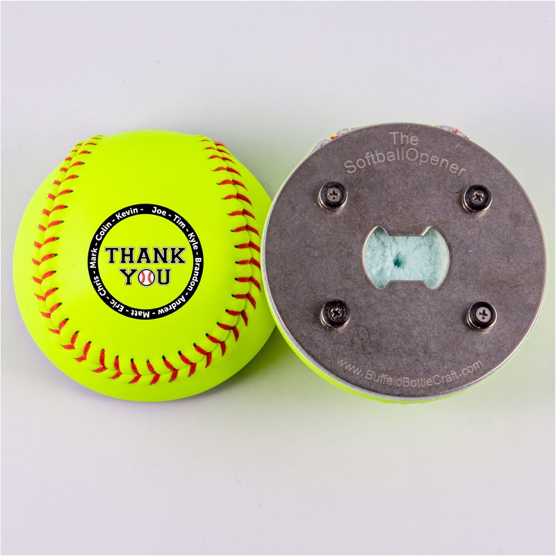 Thank You with Player’s Names, The Softball Opener