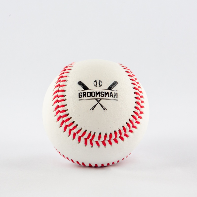 Groomsman, Printed Baseball
