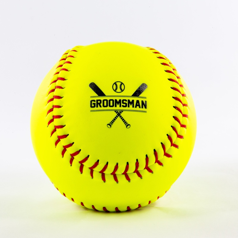 Groomsman, Printed Softball