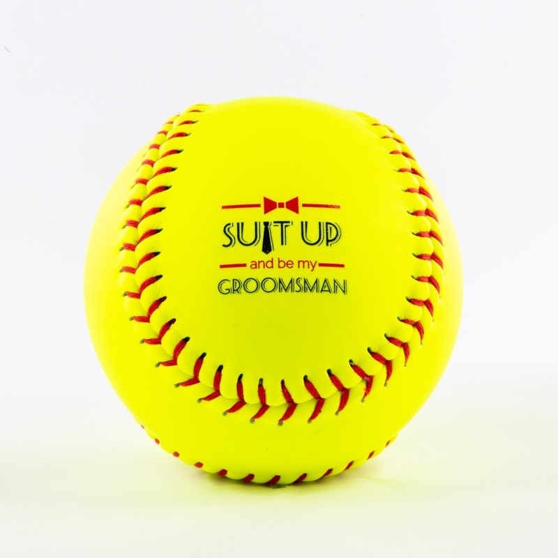 Suit Up, Printed Softball