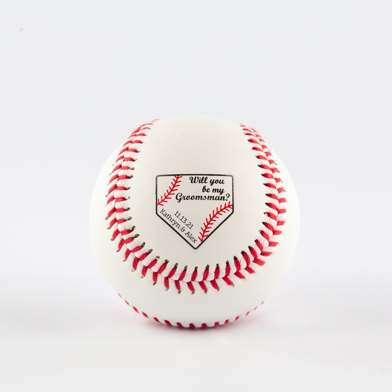 Will You Be My? Personalization, Printed Baseball