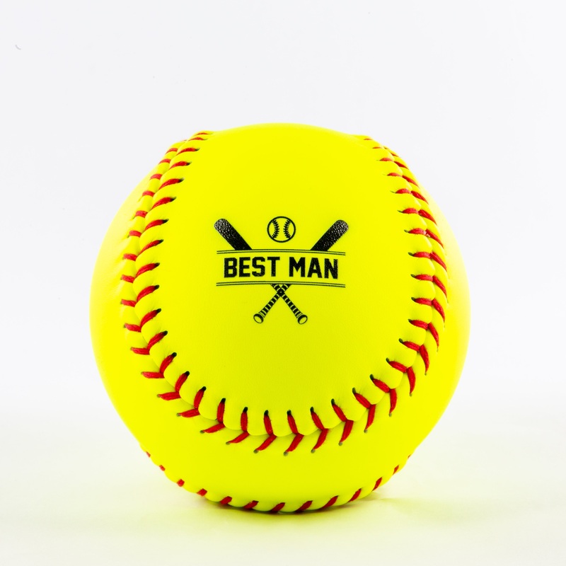 Best Man, Printed Softball