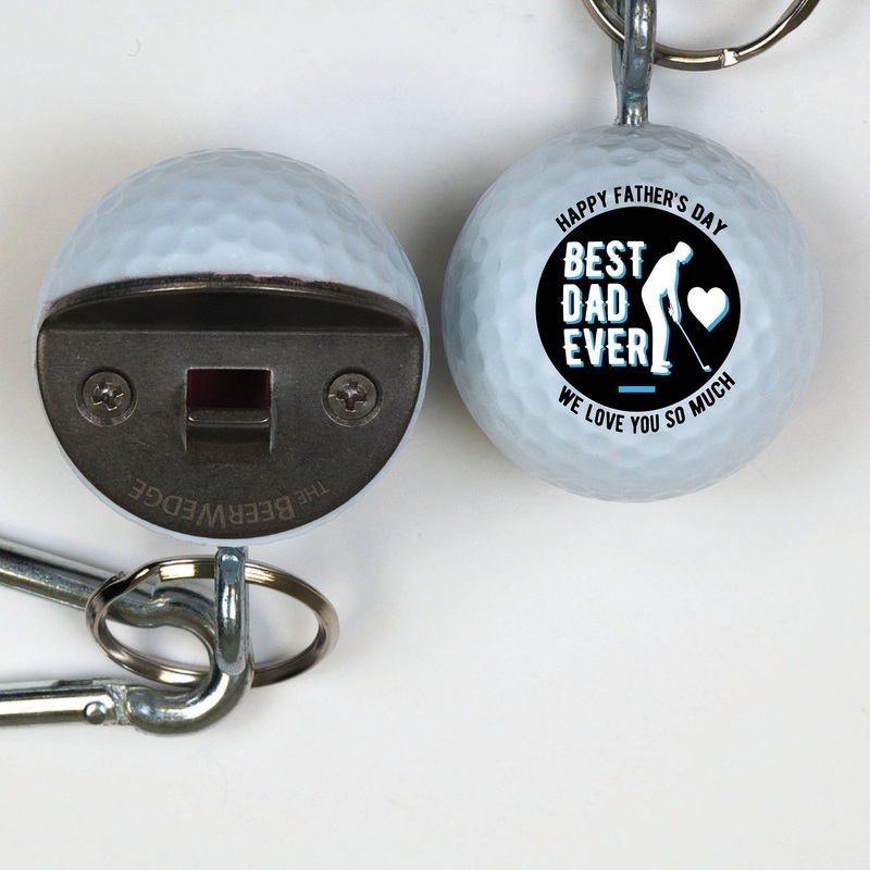 Golf Swing Best Dad Ever Personalization, The Beer Wedge