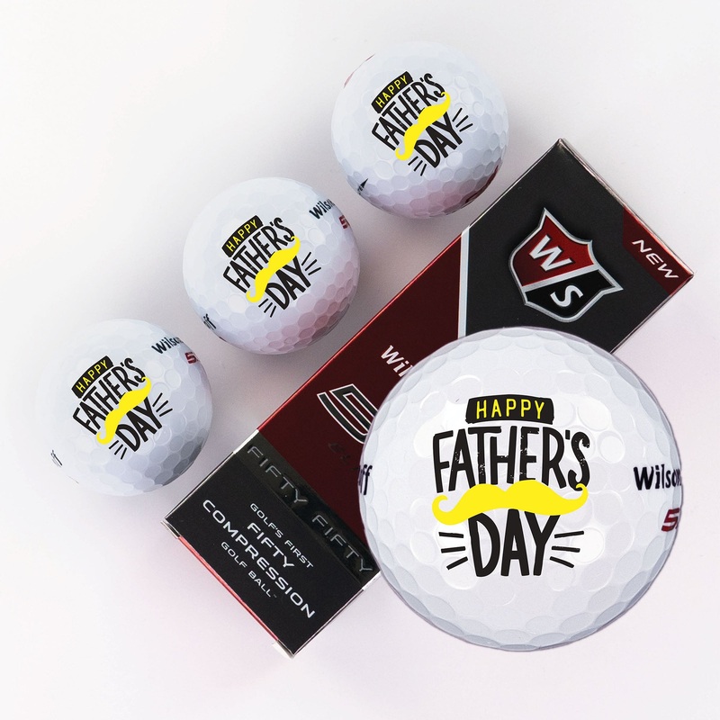 Happy Father’s Day, Printed Golf Balls