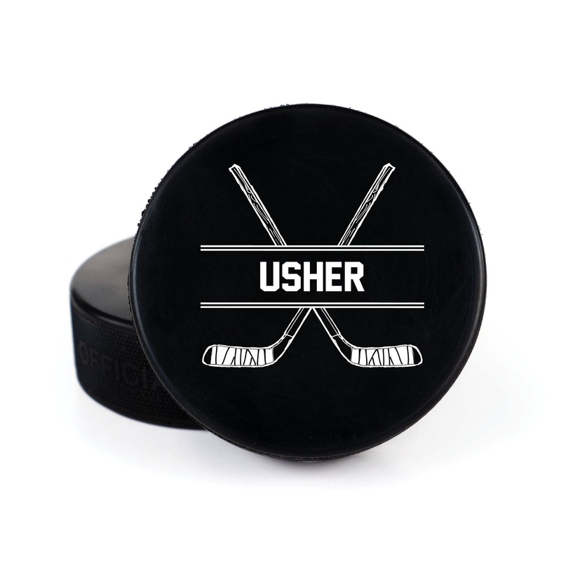 Usher, Printed Hockey Puck