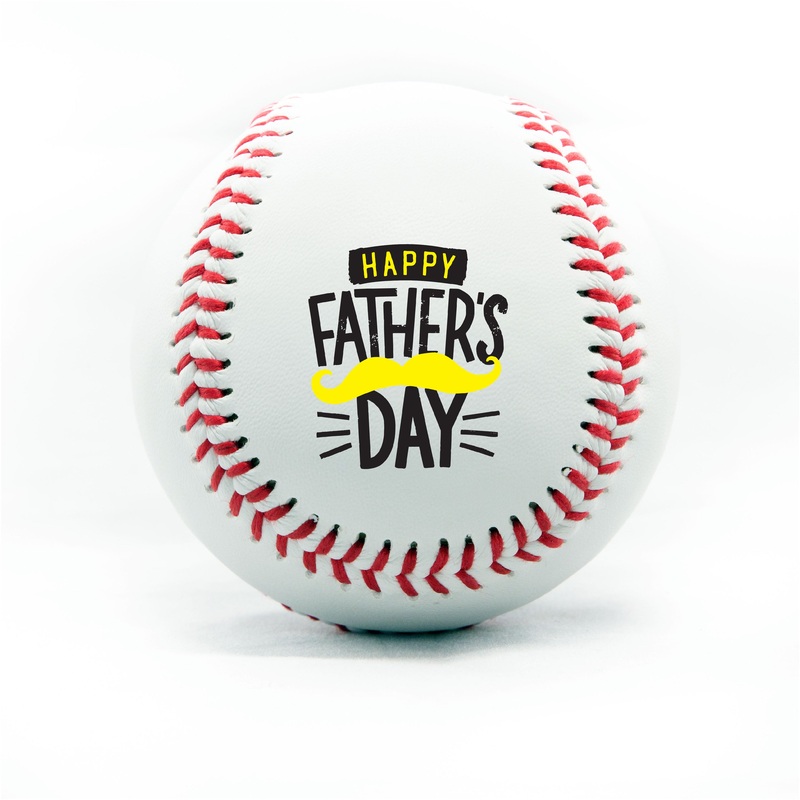 Happy Father’s Day, Printed Baseball