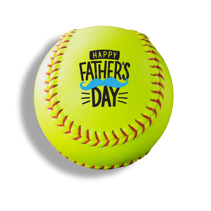 Happy Father’s Day, Printed Softball