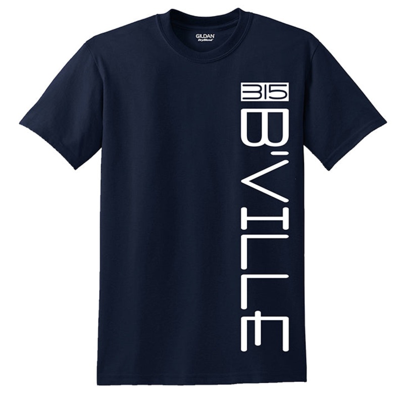 315 B’VILLE T-shirts|Youth S|Youth M|Youth L|Youth XL|S|M|L|XL|2XL|3XL|Black|White|Gray|Red|Blue