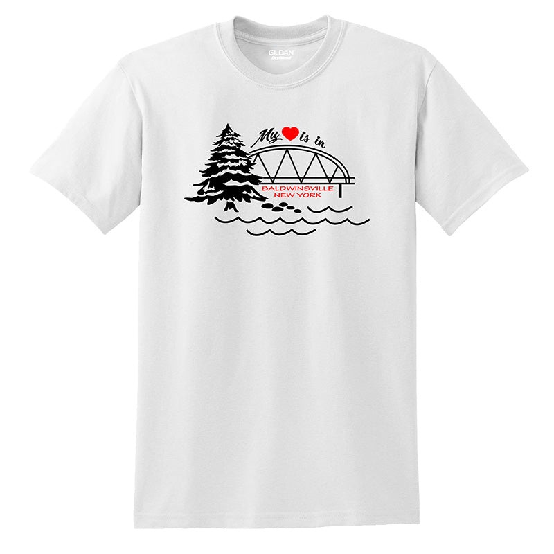 My Heart is in Baldwinsville T-shirts