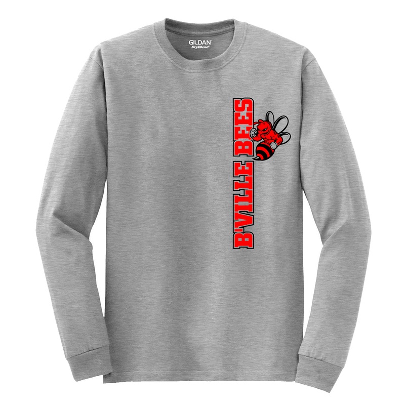 B’Ville Bees Left Side Logo Long-Sleeve