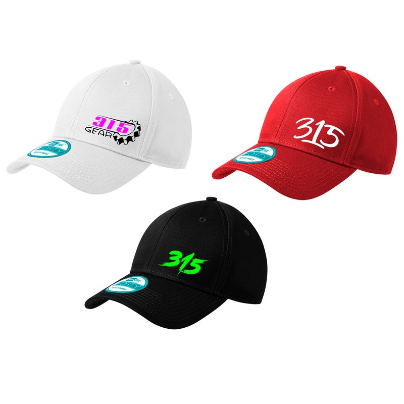 Custom Embroidered 315 New Era Adjustable Caps