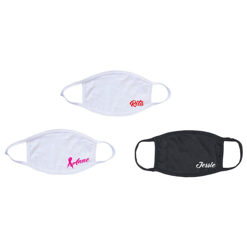 Custom Name Masks|Black|White