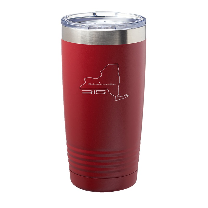 315 Baldwinsville Map of NY 20oz. Insulated Tumbler