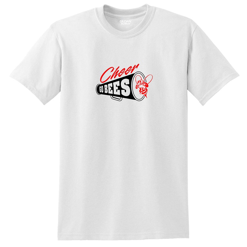 B’Ville Cheer T-shirts|Youth S|Youth M|Youth L|Youth XL|S|M|L|XL|2XL|3XL|Black|White|Red