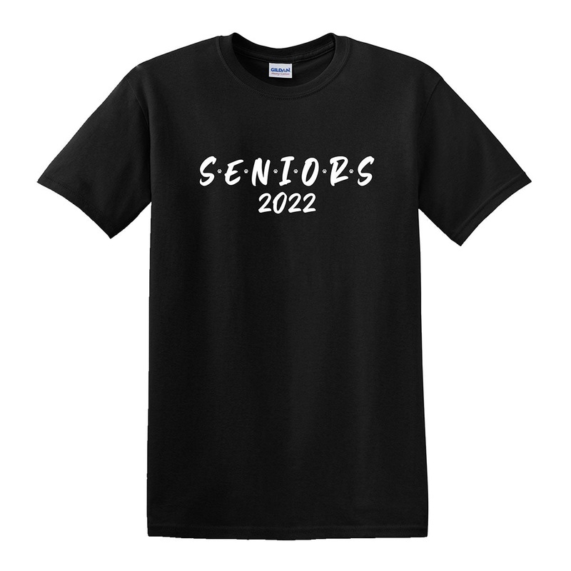 Seniors 2022 T-shirts|S|M|L|XL|2XL|3XL|Black|Gray