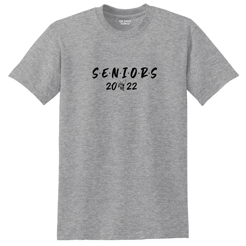 SENIORS 2022 T-shirts|S|M|L|XL|2XL|3XL|Black|White|Red|Gray|Blue