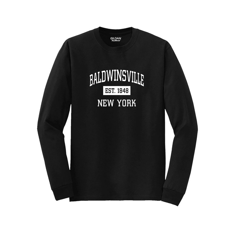 B’Ville Est. 1848 Long Sleeve|Youth S|Youth M|Youth L|Youth XL|S|M|L|XL|2XL|3XL|Black|White|Red|Gray