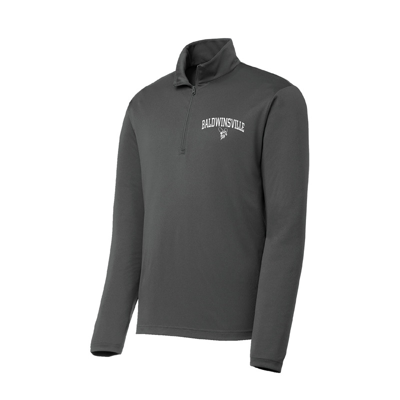 Baldwinsville Bee Quarter Zip|S|M|L|XL|2XL|3XL|Black|Gray|Red