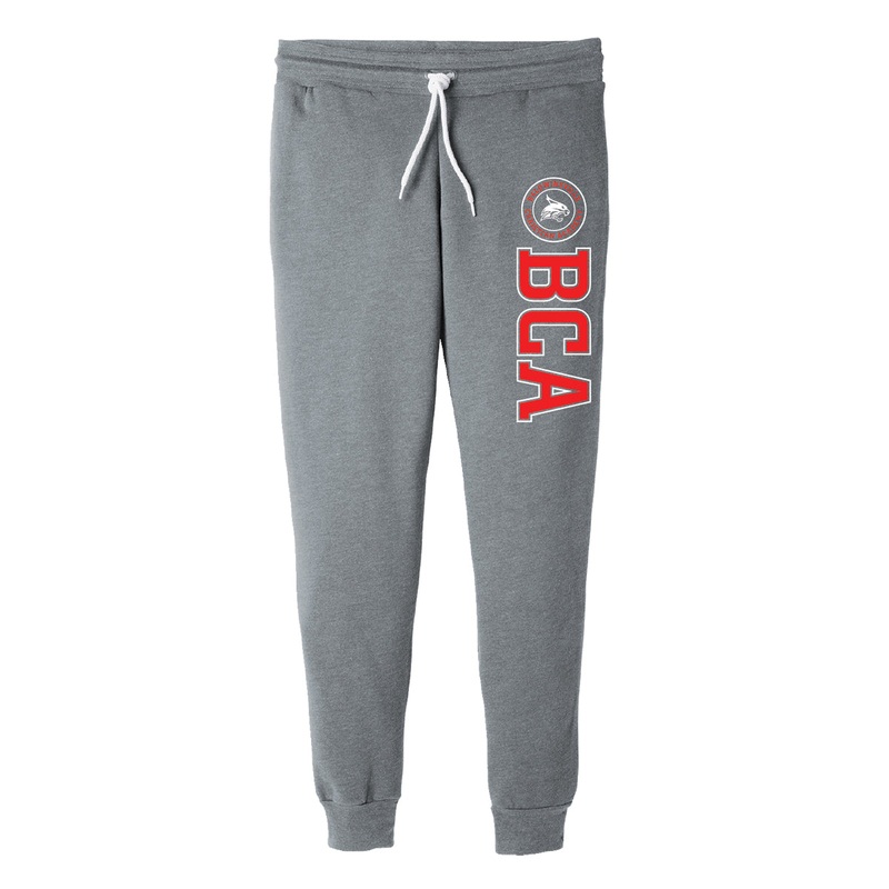 BCA Jogger Sweatpants|XS|S|M|L|XL|2XL|Black|Athletic Heather