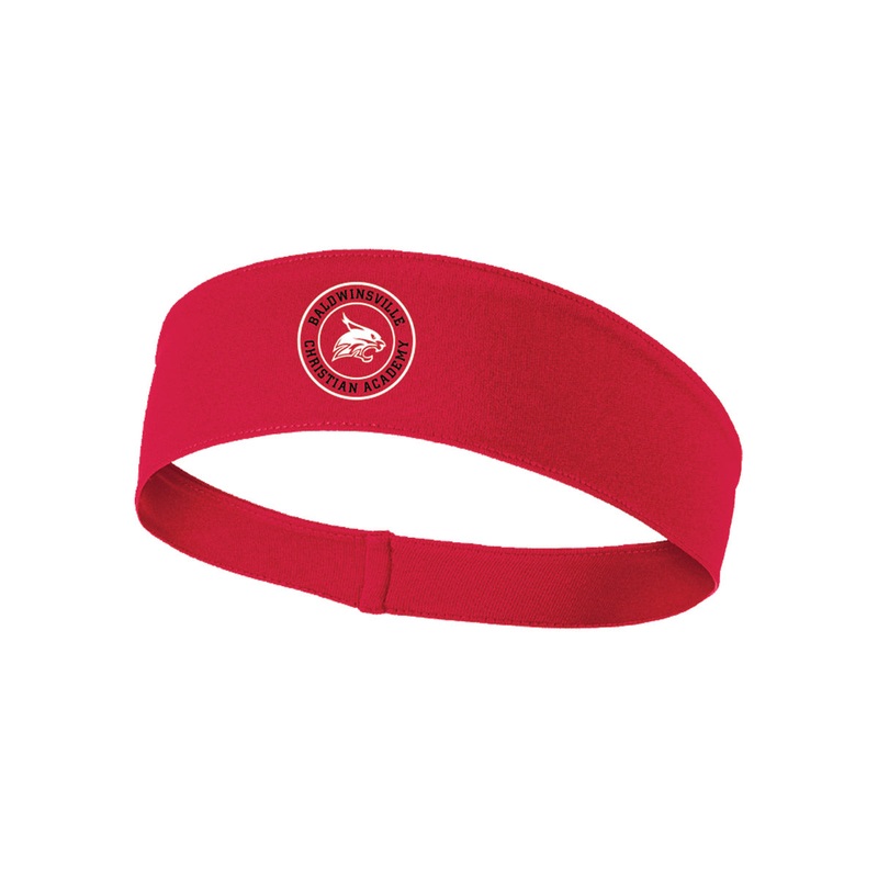 BCA Sport-Tek Headband|Black|Charcoal Gray|Navy Blue|Red