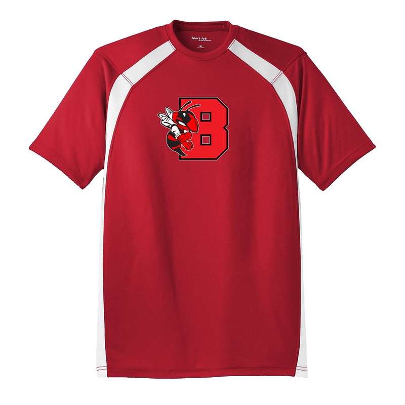 B’ville Pop Warner FOOTBALL Colorblock Shirt