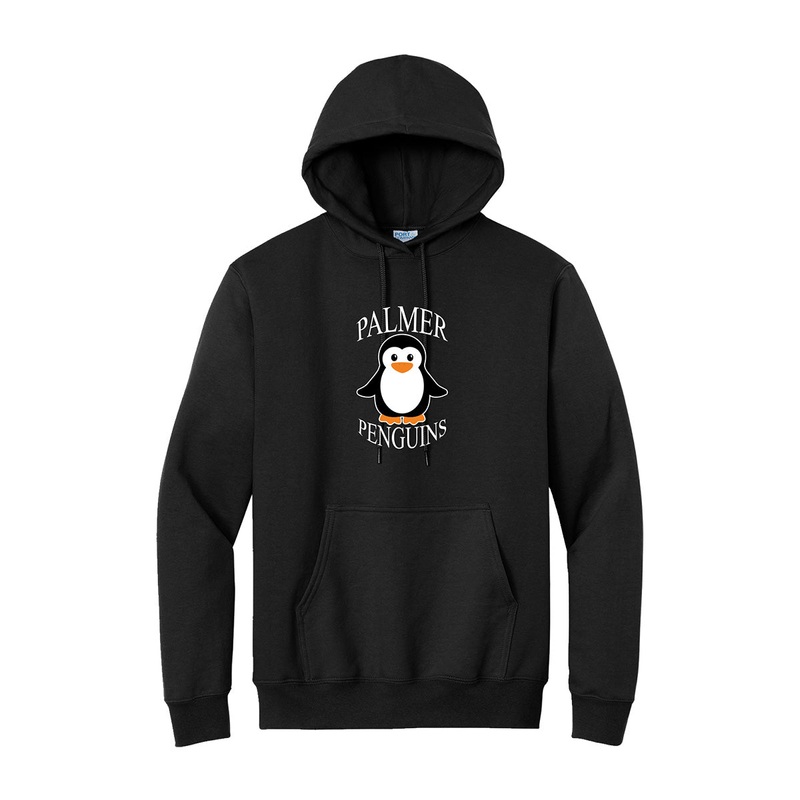 Palmer Pullover Hoodie|YXS|YS|YM|YL|YXL|S|M|L|XL|2X|3X|4X|Black|Red
