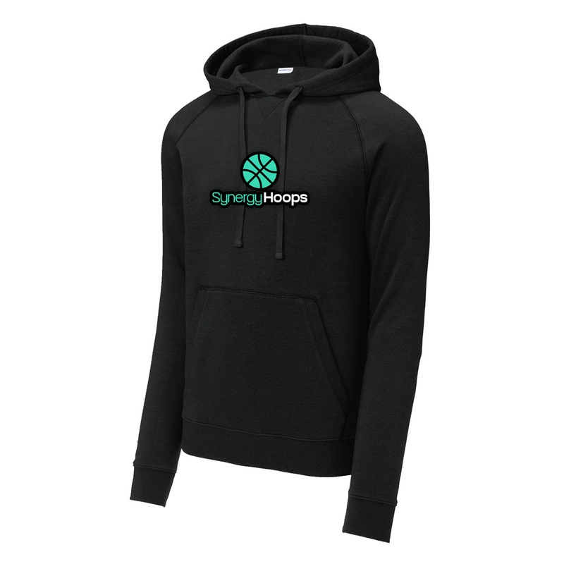 Synergy Hoops Pullover Hoodie|XS|S|M|L|XL|2XL|3XL|4XL|Black|Athletic Gray