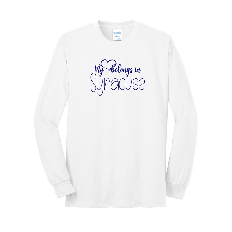 My Heart Belongs in Syracuse Apparel