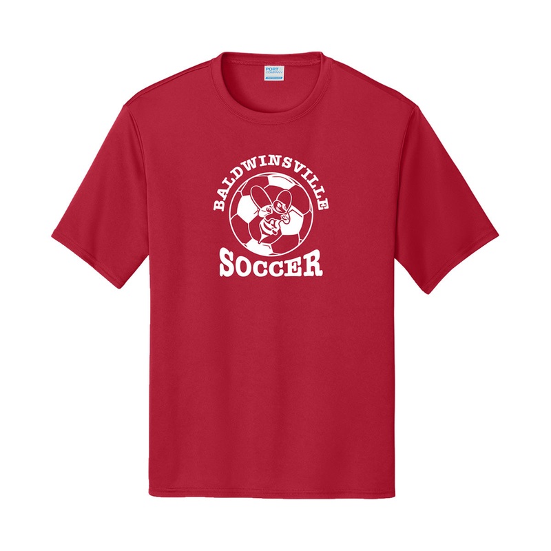 Red Dri-Fit Jersey W/ Old Queen Bees Logo