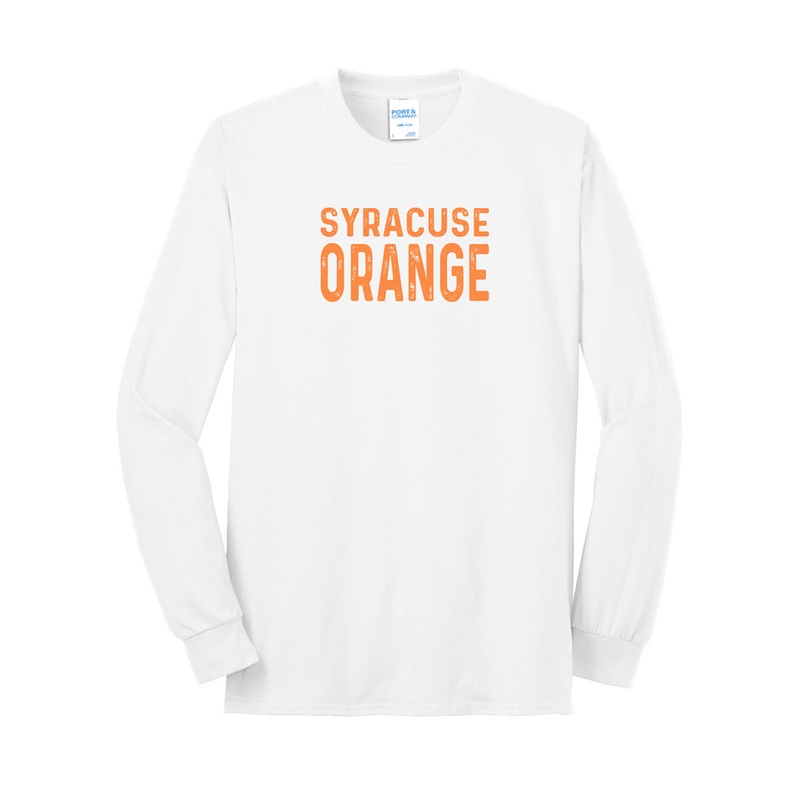 Syracuse Orange Block Lettering Apparel