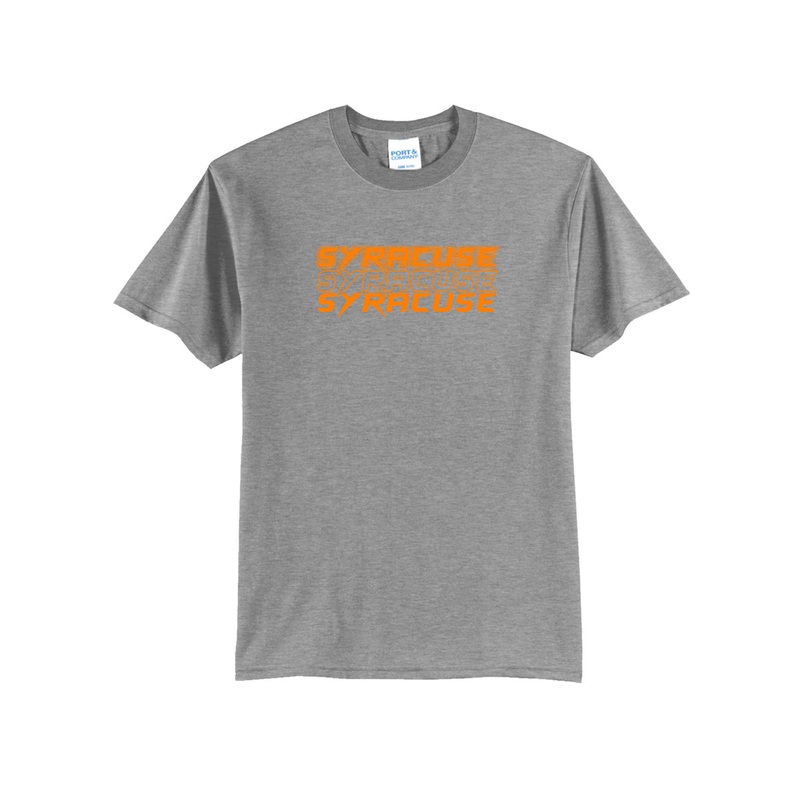 Syracuse Triple Apparel|T-shirt|Long-sleeve|Hoodie|XS|S|M|L|XL|2XL|3XL|4XL|5XL|Black|White|Athletic Gray|Navy