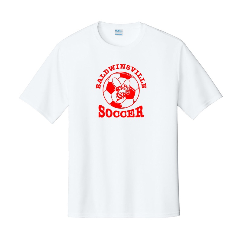 White Dri-Fit Jersey W/ Old Queen Bees Logo