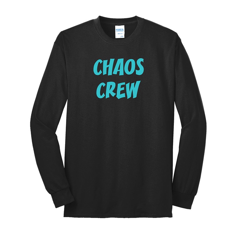 Elite Cheer Chaos Crew Long Sleeve Shirt