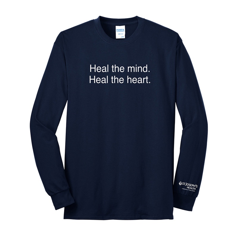 St. Joseph’s Heal the Mind. Heal the Heart Long Sleeve Shirt