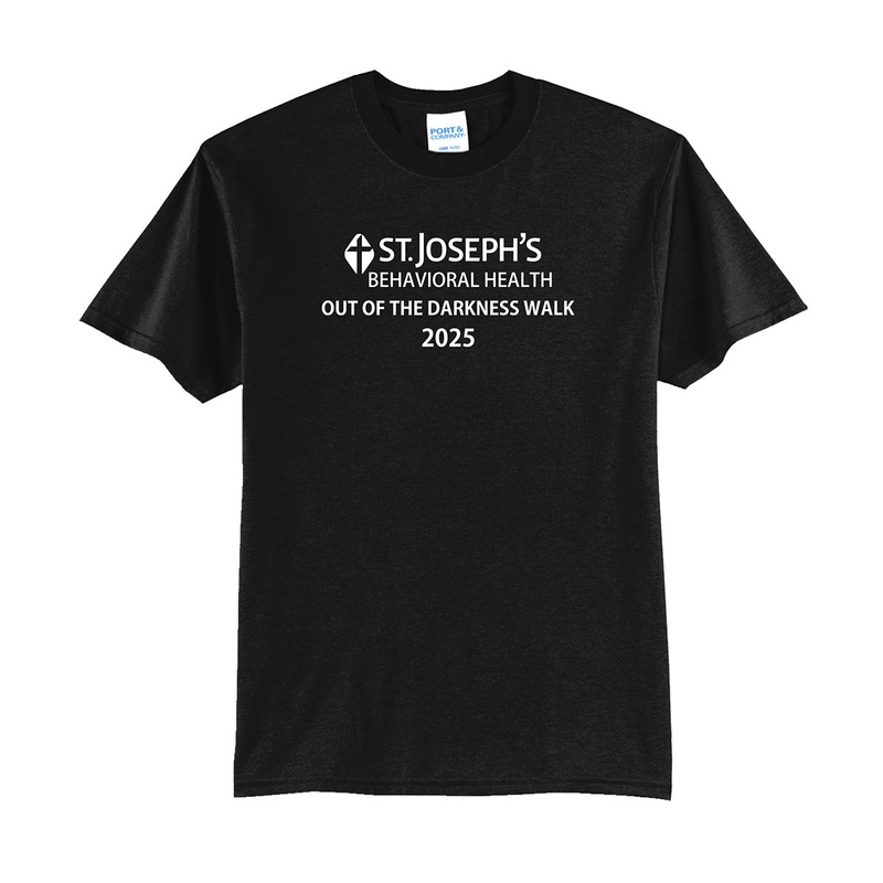 St. Joseph’s Out of the Darkness Walk 2025 T-shirt