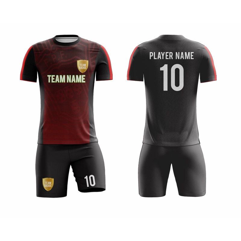 Custom Soccer Uniform 10  High-Performance Team Jersey & Shorts