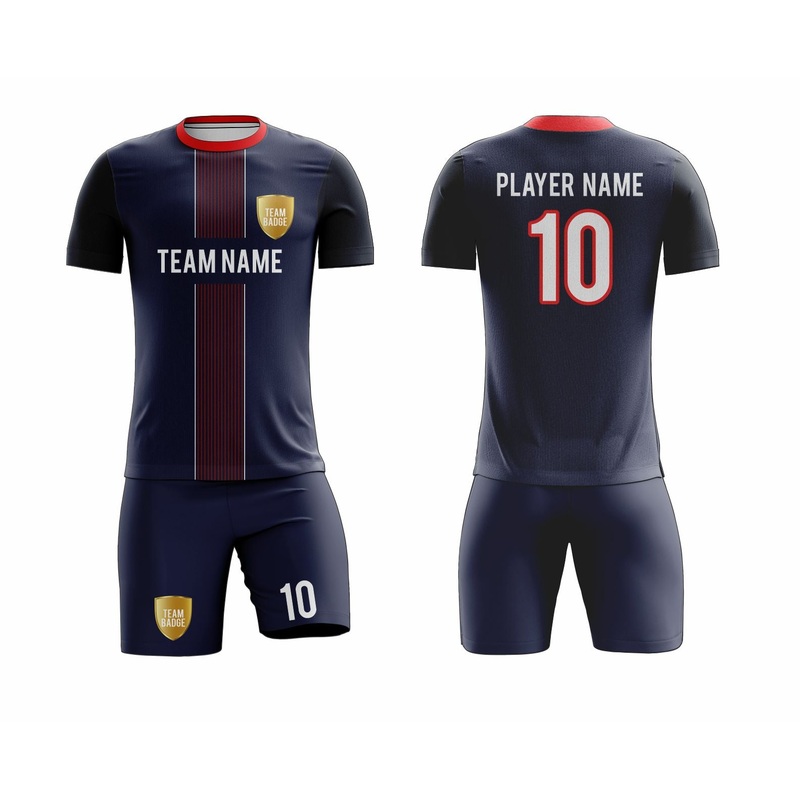 Custom Soccer Uniform 20  High-Performance Team Jersey & Shorts